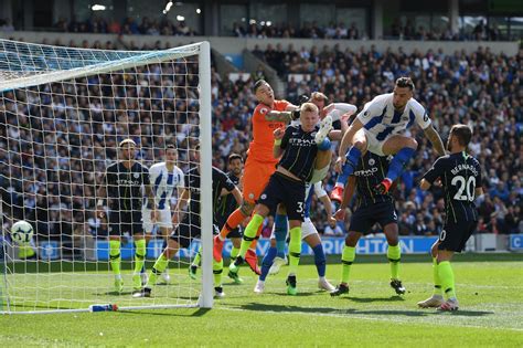 brighton vs man city last match